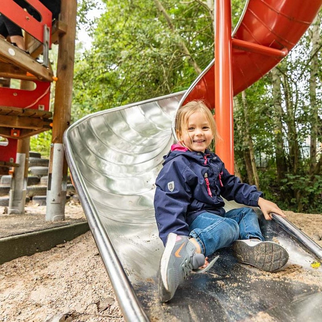 Abenteuerspielplatz Attraktion Goldwaschanlgae Scharmützelbob B